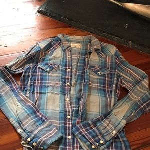 Denim supply flannel